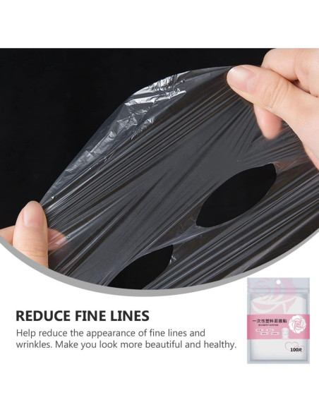 400 Piezas Máscaras Faciales Plásticas Desechables FOMIYES