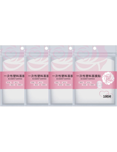 400 Piezas Máscaras Faciales Plásticas Desechables FOMIYES