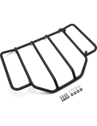 Estante de Equipaje Negro HTTMT para Harley Touring 50.8x35.6 cm