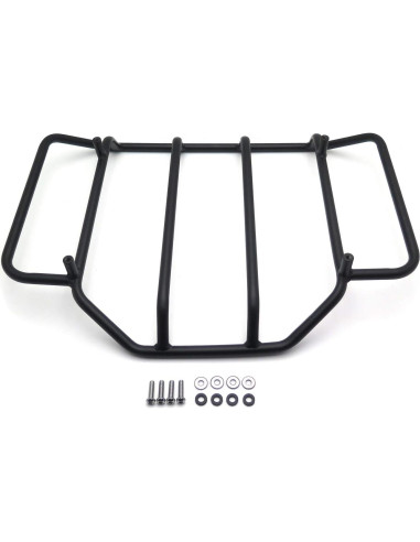 Estante de Equipaje Negro HTTMT para Harley Touring 50.8x35.6 cm
