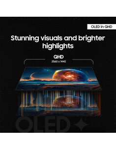 Monitor de Juegos SAMSUNG 27" Odyssey OLED G6 QHD 240Hz 2