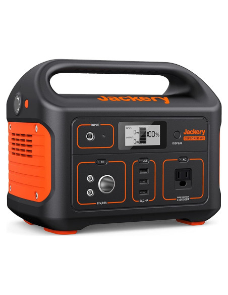 Estación de Energía Portátil Jackery Explorer 500 - 518Wh, 500W AC