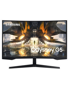 Monitor Curvo Samsung Odyssey G55A 27" QHD 165Hz 1ms FreeSync