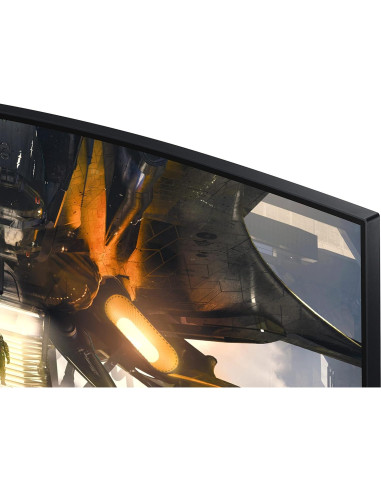 Monitor Curvo Samsung Odyssey G55A 27" QHD 165Hz 1ms FreeSync