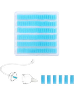 Filtros Nasales Desechables Grownsy 120 Pcs Higiénicos Bebés 2