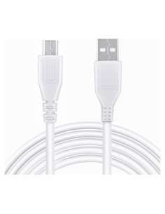 Cable de Carga Micro USB CJP-Geek 1.5m Blanco con Protección