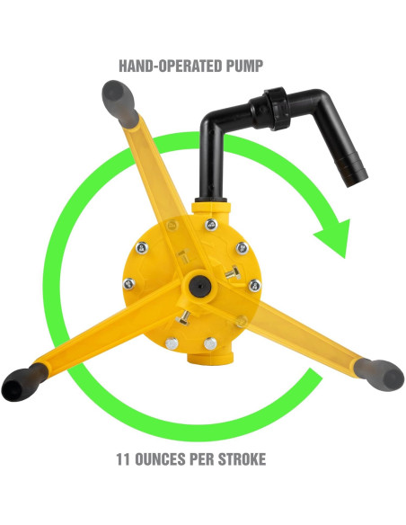 Bomba Rotativa Manual OEMTOOLS 24470 para Barril de 55 Galones