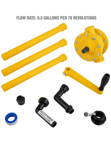 Bomba Rotativa Manual OEMTOOLS 24470 para Barril de 55 Galones