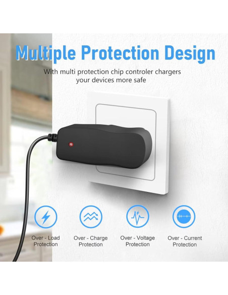 Adaptador de CA SLLEA para radio Kaito KA332W 100-240V