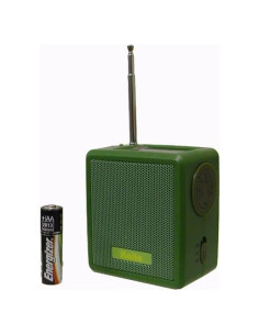 Radio de Emergencia Kaito SB-1059 AM/FM Solar Manivela Verde