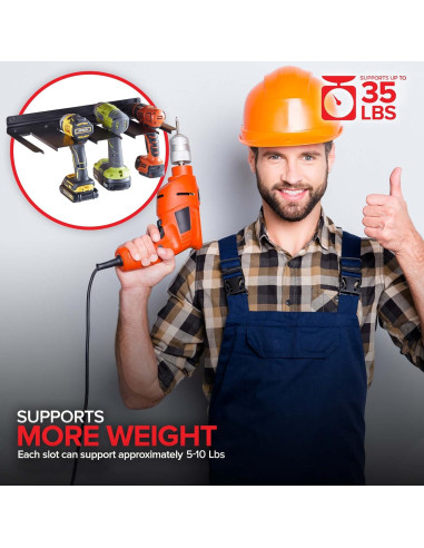 Organizador de Herramientas Innovaciones Modernas 4 Compartimentos