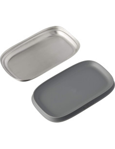 Soporte para Cucharas Dobles Tovolo de Acero Inoxidable 2