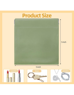 18 Mini Bolsos de Maquillaje WRINGKIT Impermeables 12.7 cm 2