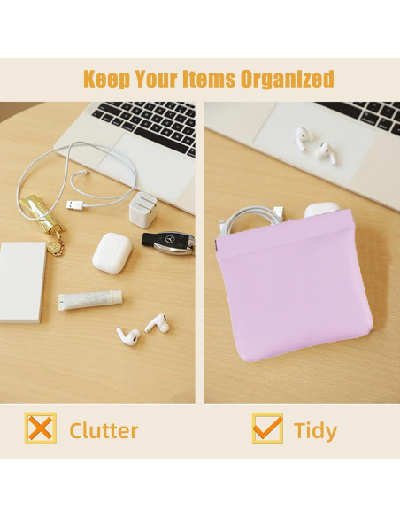 18 Mini Bolsos de Maquillaje WRINGKIT Impermeables 12.7 cm