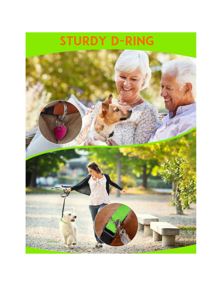 Collar Ajustable PaiPaitek para Perros - Nylon Duradero 1.9 cm