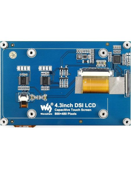 Pantalla Táctil LCD DSI 4.3" Waveshare para Raspberry Pi