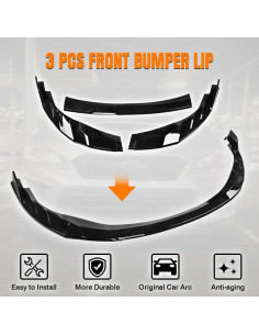 Spoiler Labio Parachoques Frontal MODILOVER Toyota Corolla 2020-2024 2