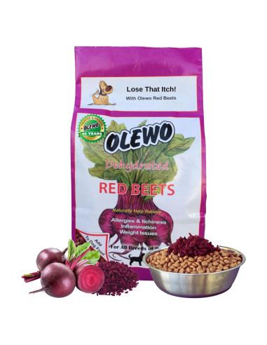 Olewo Remolachas Rojas para Perros 0.45 kg - Suplemento Nutricional
