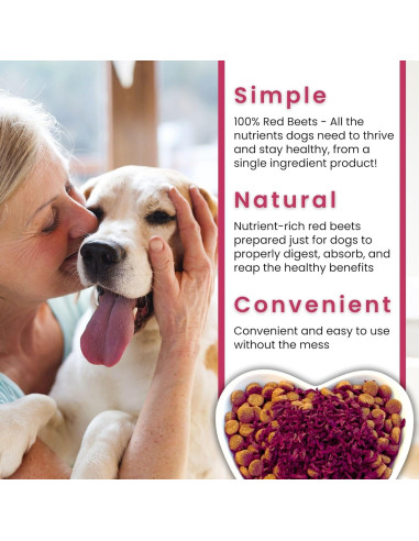 Olewo Remolachas Rojas para Perros 0.45 kg - Suplemento Nutricional