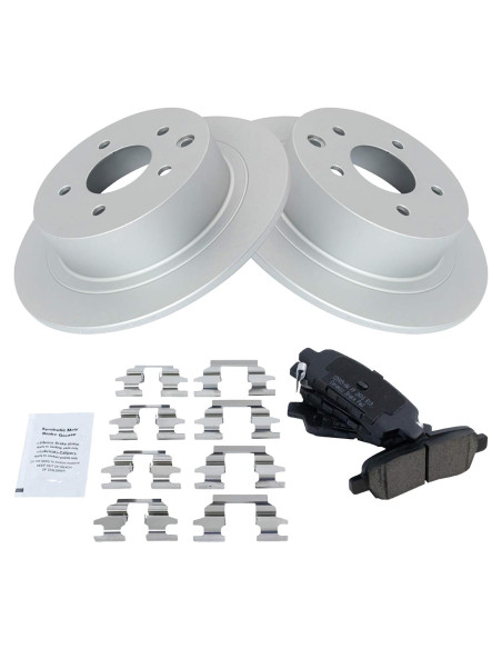 Kit de Pastillas de Freno y Rotor TRQ Cerámico 2002-2022 Nissan