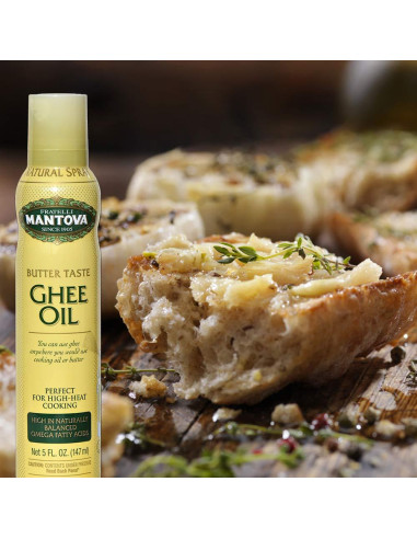Aceite Ghee Mantova 148 ml Spray 100% Natural Omega-3