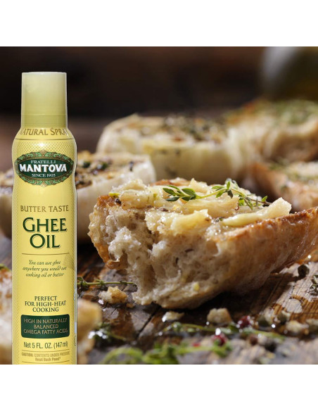 Aceite Ghee Mantova 148 ml Spray 100% Natural Omega-3