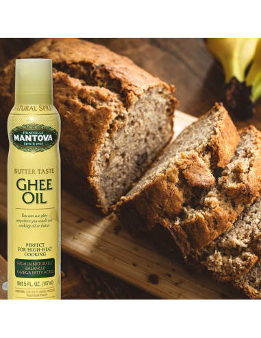 Aceite Ghee Mantova 148 ml Spray 100% Natural Omega-3
