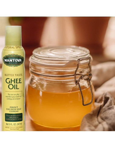 Aceite Ghee Mantova 148 ml Spray 100% Natural Omega-3