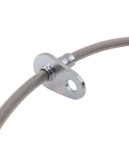 Juego de Mangueras de Freno TRQ Rendimiento 2 Piezas Acero Inoxidable