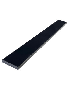 Umbral de Ducha de Mármol Ingenierizado Negro 121.92 cm