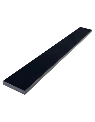 Umbral de Ducha de Mármol Ingenierizado Negro 121.92 cm