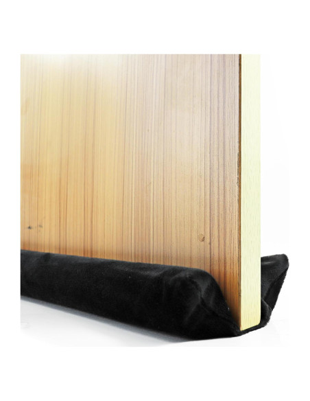 Tapón para Corrientes de Aire DARALIS 91 cm Ajustable Negro