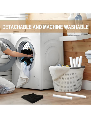 Tapón para Corrientes de Aire DARALIS 91 cm Ajustable Negro