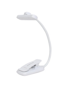 Luz de Libro Recargable Bsdgeclogy 24 LEDs 80 Horas Blanco