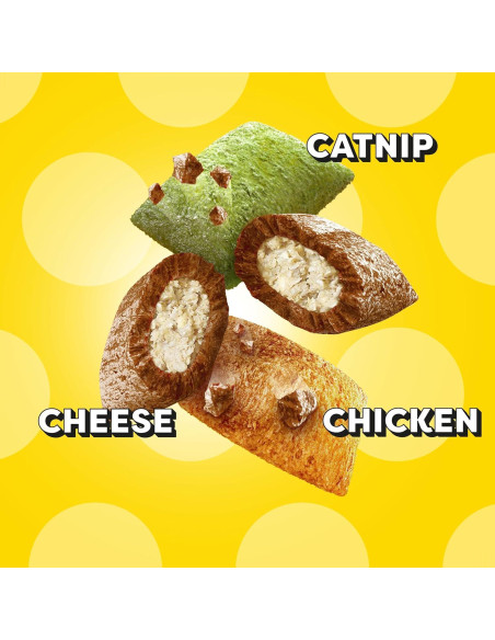 Golosinas para Gatos Temptations MixUps 12 x 85g Sabor Hierba Gatera