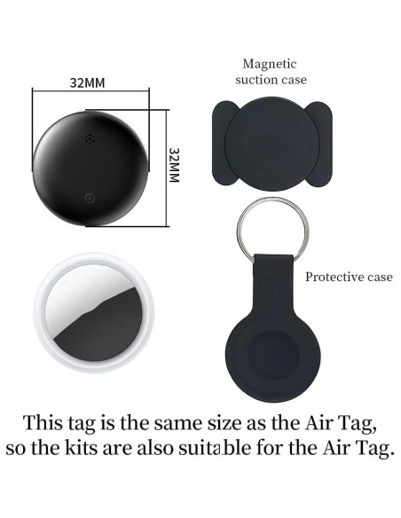 Mini GPS Tracker Android rwsefk Localizador Impermeable 3.2cm