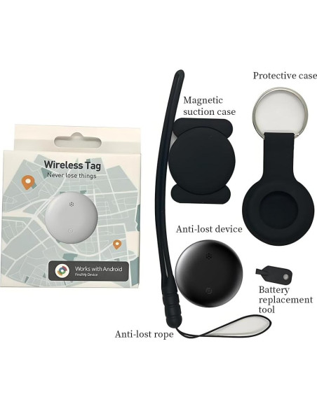 Mini GPS Tracker Android rwsefk Localizador Impermeable 3.2cm
