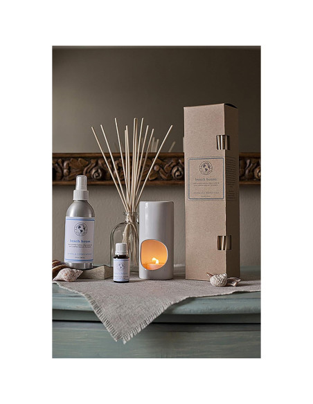 Spray Aromático Eco Candle Co. Té Blanco y Jengibre 226.8 ml