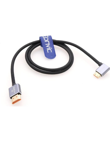 Cable Mini HDMI a HDMI Eonvic 1M 8K 60Hz para Cámara y Laptop