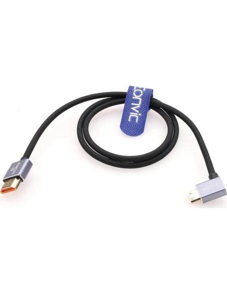 Cable Mini HDMI a HDMI Eonvic 1M 8K 60Hz para Cámara y Laptop