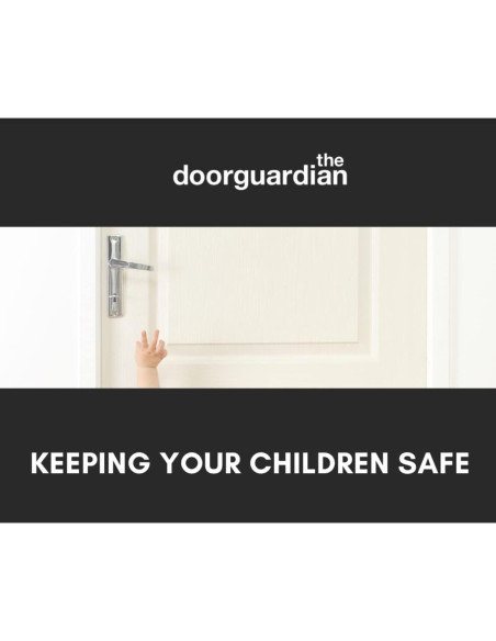 Cerradura de Seguridad Interior Meranto - A prueba de Niños, Negro