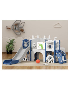 Parque Infantil 13 en 1 XJD para Niños Pequeños Azul Gley