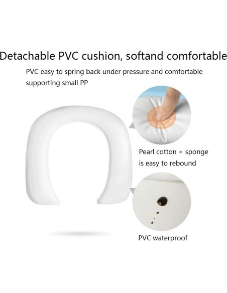 Escalera de Entrenamiento para Baño HTTMT Azul Ajustable