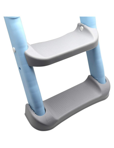 Escalera de Entrenamiento para Baño HTTMT Azul Ajustable