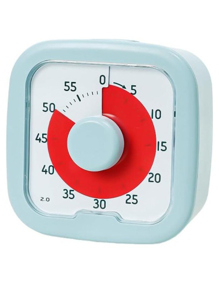 Temporizador Visual 60 Minutos KSYOU Azul - Herramienta de Estudio Temporizador Visual 60 Minutos KSYOU Azul - Herramienta de Estudio