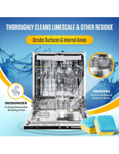 Tabletas Limpiadoras de Lavavajillas Bastion - 24 Unidades 2