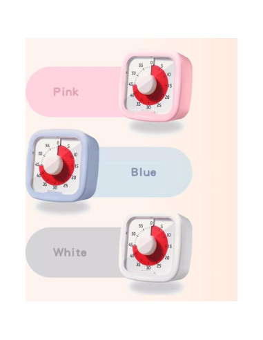 Temporizador Visual 60 Minutos KSYOU Azul - Herramienta de Estudio