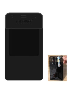 Protectores de Bolsillo YOUOWO 6 Piezas PVC Negro Multiusos