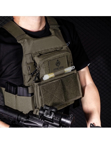 Bolsa Administrativa Táctica Molle PETAC GEAR RG 17.78x10.16 cm