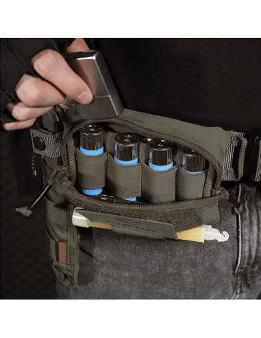 Bolsa Administrativa Táctica Molle PETAC GEAR RG 17.78x10.16 cm